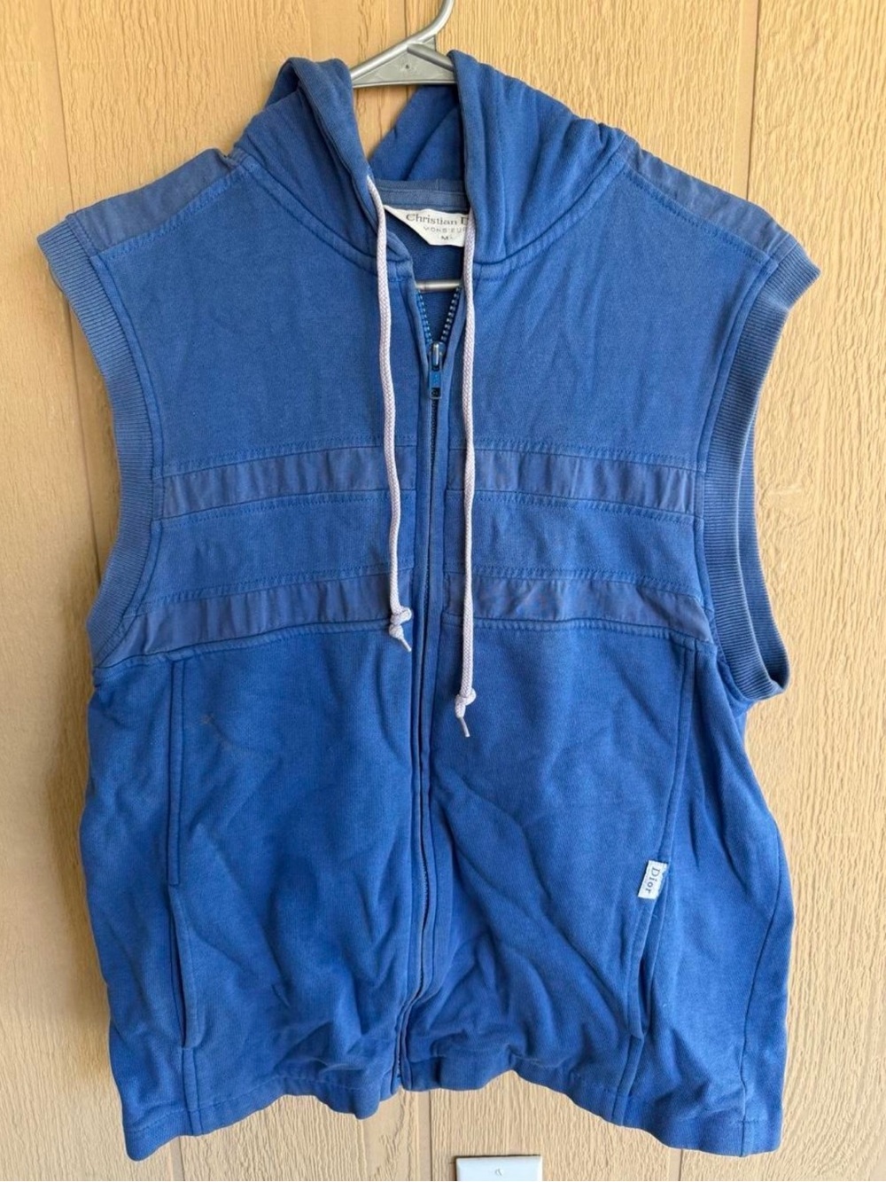 Christian Dior Men’s Sleeveless Hoodie Vintage
